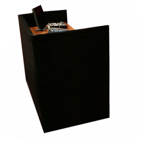 Wentex Pipe & Drape - Drape 2,8x1,2 Meter MGS Black